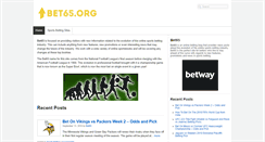 Desktop Screenshot of bet65.org
